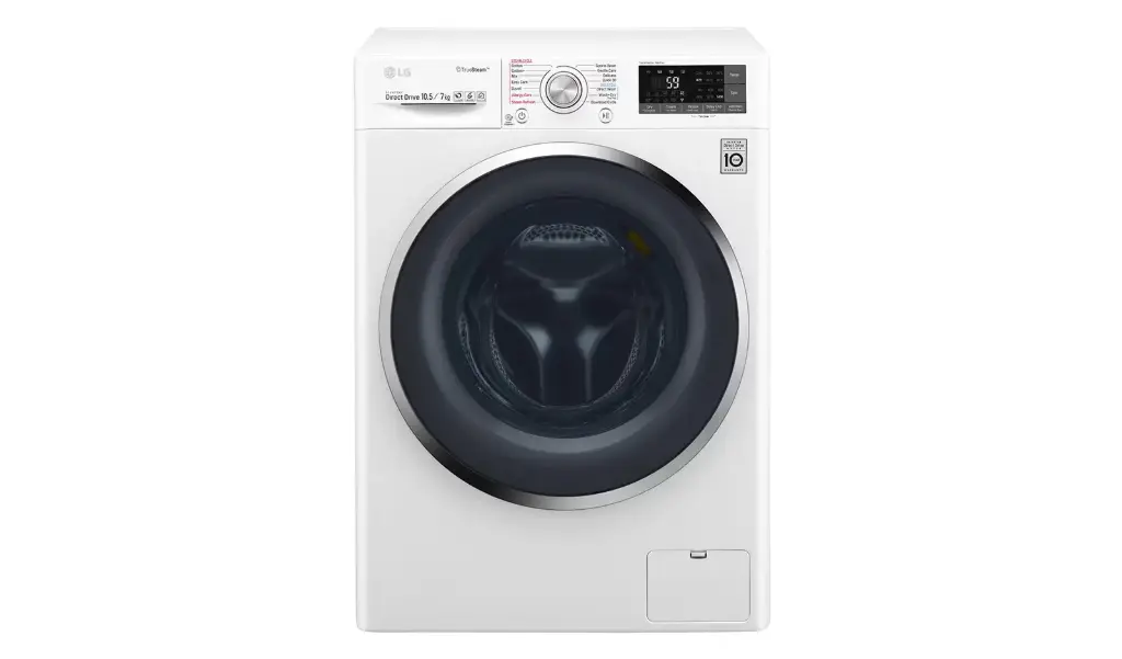 ماشین لباسشویی ال‌جی مدل WM-1015 ظرفیت ۱۰٫۵ کیلوگرم