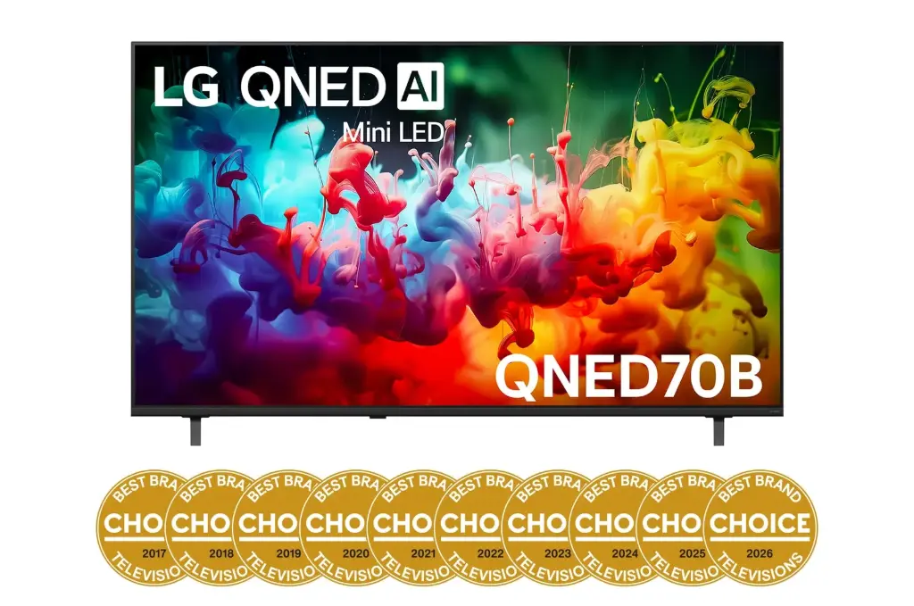 تلویزیون ال‌جی QNED Mini LED 4K مدل QNED70BSA