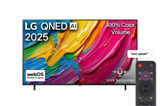 تلویزیون ال‌جی QNED 4K مدل QNED80AUA