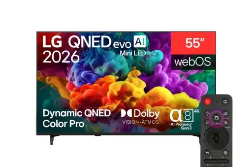 تلویزیون ال‌جی QNED Mini LED 4K مدل QNED85B6T